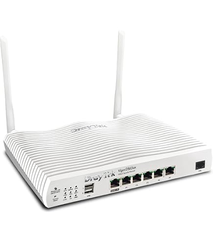 Router Cablato DrayTek Vigor 2928 – Multi-WAN Con 10GbE E 2.5GbE, VPN E Failover 4G, Per Uffici E PMI