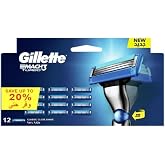 Gillette Mach 3 Turbo Yedek Bı&ccedil;ak 12'li