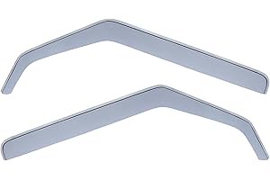 Modifycar - Deflectores Compatibles con Fiat Panda II 1986-2003 - Vidrio Acrílico Duradero - Derivabrisas Delanteros Ahumados para Ventanillas - Instalación Interior - 2 Unidades