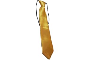 BONNIN Elastic Boys Neck Tie, Child Kids School Boys Tie Soft Polyester For Formal Wear, Weddings, Prom, Celebration, parties