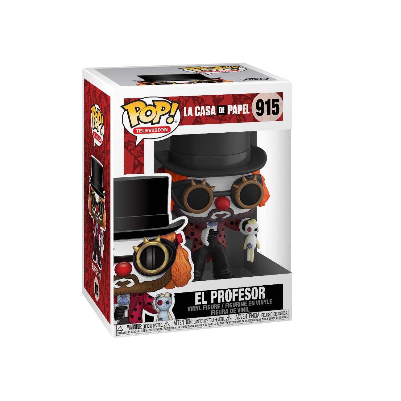 Funko Pop El Profesor vestido de payaso (La Casa de Papel 915) Funko Pop El Profesor vestido de payaso (La Casa de Papel 915) Funko Pop El Profesor vestido de payaso (La Casa de Papel 915) Funko Pop