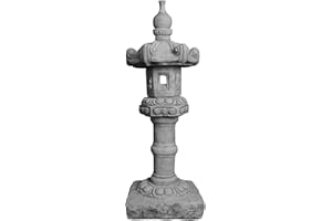 gartendekoparadies.de Magnifique Lanterne Japonaise Massive Tachi-Gata Yukimi en Pierre reconstituée, résistant au Gel