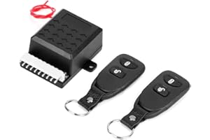 Tbest Kit de Bloqueo, Cierre Centralizado Remoto, Cierre Remoto, Cierre Centralizado Remoto Sistema de Alarma Central Universal para Automóvil Control Remoto Kit de Bloqueo de Llave