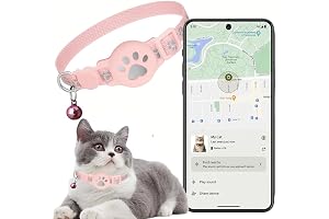 Collar + rastreador Rosa