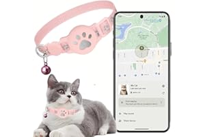 Collar + rastreador Rosa