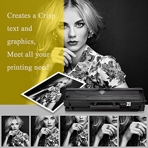 GREENSKY Kompatible Tonerkartuschen Ersatz für Samsung MLT-D101S (1 Schwarz) für Samsung ML-2160 ML-2161 ML-2162 ML-2162G ML-2165 ML-2165W ML-2166W ML-2168 SCX-3400 SCX-3401 SCX-3400F SCX-3401FH SCX-3405 SCX-3405F SCX-3405FW SCX-3405W SCX-3406HW SF-760 SF-760P SF-761P - 7