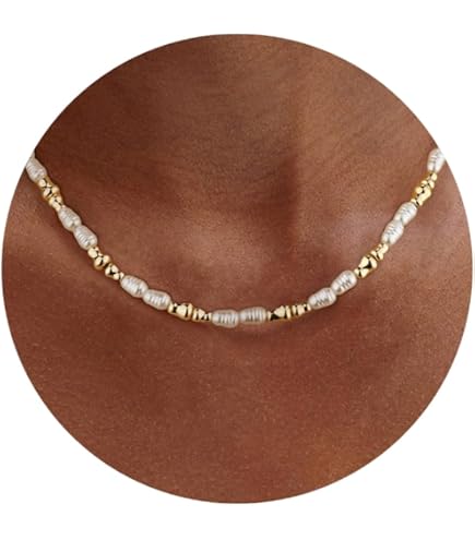 Baroque Pearl Necklace | Simple & Dainty