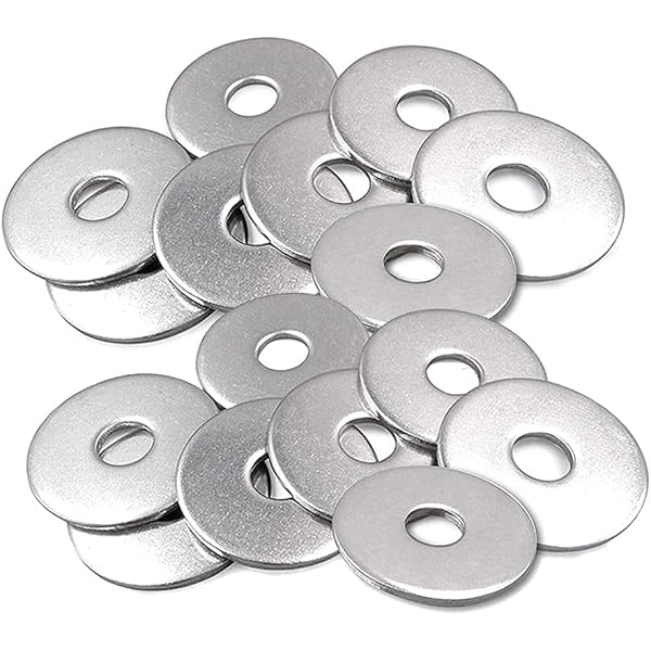 Confezione 50 Rondelle Metriche Rondelle Forma G A2 Rondelle Forma G Piatte In Acciaio Inox A2, Metriche, Per Viti Da M3 A M24, Marca GWR Fasteners, Nuove, Confezioni Multiple Rondelle Forma G