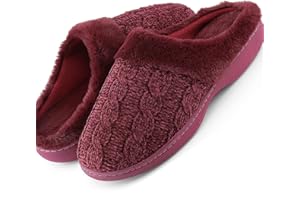 KAKU NANU Zapatillas Mujer Casa, Suaves Zapatillas Casa Mujer Invierno Con Forro Polar Pantuflas Zapatillas de Casa Para Mujer