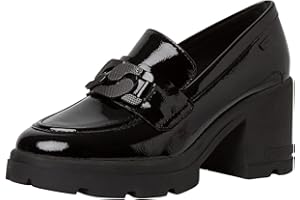 s.Oliver Damen Loafer mit Absatz Blockabsatz Elegant