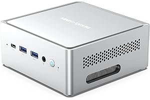 ‎MINIS FORUM MINIS FORUM Mini PC NAB6 z procesorem Intel Core i7-12650H taktowany 4,7 GHz, 32 GB RAM DDR4, 1 do PCIe 4.0 SSD, Dual LAN, 2 x HDMI, 3 x USB Type-C, 4 x USB Type -A, Wi-Fi 6, BT5.2 itd