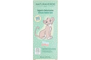 NATURAVERDE Disney Baby BIO Kosmos Zartes Körper- & Haarbad mit Haferextrakten und Kamille, 200 ml