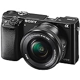 Sony Alpha 6000L - Kit Fotocamera Digitale Mirrorless con Obiettivo Intercambiabile Selp 16-50Mm, Sensore Aps-C, Eye Af, Ilce