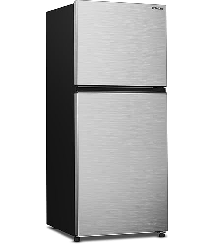 HITACHI 500 Liters Top Mount Refrigerator, Brilliant Silver