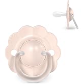Suavinex, Baby Pacifier 0/6 Months and Newborns, SX Pro Silicone Physiological Teat, Symmetrical, Flat and Flexible, Respects