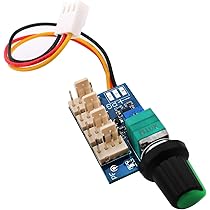 AYWHP PWM Lüfter Regler 2 Stück - DC 0-12V Geschwindigkeitskontrolle Für PC Gehäuse