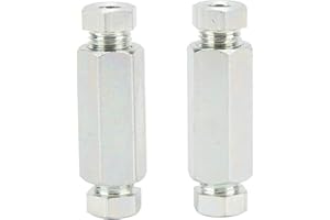 GZD Maschio femmina tubo freno falegnami, antiruggine resistente alla pressione 2 pezzi/set 3/8 pollici UNF raccordi raccordo tubo freno per auto