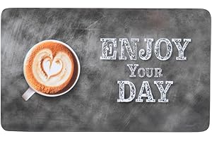 Kesper 32364 Planche à petit-déjeuner décorative avec inscription « Enjoy Your Day »