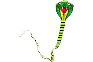 Touch the sky Cerf-volant Serpent de 8 Mètres de Long pour Enfants et Adultes, Facile à Voler, Conception de Structure Unique, Excellents Jeux de Plein Air et Jouets D’activité, Adaptés aux Débutants.