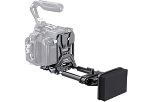 ‎SMALLRIG SMALLRIG Płytka akumulatorowa V-Mount, płytka montażowa akumulatora V Lock z płytką szybkiego uwalniania dla Arca, podkładka na klatkę piersiową, pręty 15mm - 4063