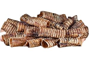 Dei NATURE Trachea di Manzo Naturale 600 GRAMMI, Masticativo per Cani, snack Naturale, Dieta Barf