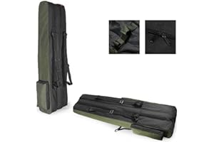 JPA ADVENTURE Fishing Rod Holdall, Holder, Bag, Carry Case, Luggage for made up rods with reels - 150cm / 59in