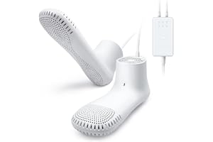 HOME CARE WHOLESALE Ozon Schuhtrockner Elektrisch Stiefeltrockner Schuhwärmer Stiefelwärmer - Ozone Deodorizer mit Timer-Funktion | Kein Rauschen | Starker Draht | EU-Stecker