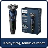 Philips 5000 Serisi Tıraş Makinesi S5445/03, Sinekkaydı Tıraş, Islak ve Kuru Kullanım