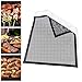 Produktbild 1 Stück Grillmatte Edelstahl Mesh Design Antihaft-BBQ Backen Grillen Mat für Gas, Kohle, Elektrogrill