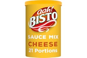 Bisto Thick, Creamy & Delicious Cheese Sauce Mix, 185 g Drum (Pack of 1)