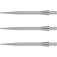 WINMAU Dart Points - Velocity Steel Tip Darts Points in Silver Effect - 32mm