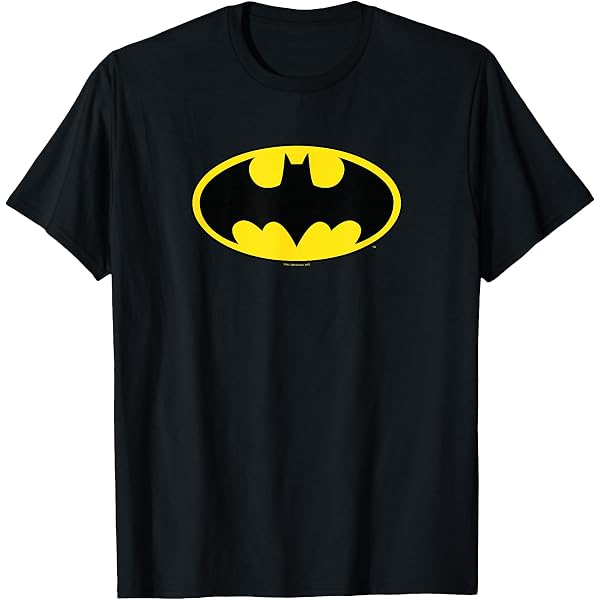 DC Comics Batman Classic Symbol Logo Tank Top – Men's 100% Cotton Graphic Tank, Black, Regular Fit