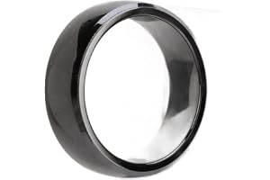 Vattentät Keramisk NFC-Ring, All Rund Sensing-teknik Bärbar Smart Ring Byggd i Ntag215 IC-chip, för åtkomstkontroll, Elektron