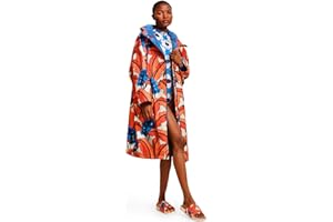 Regatta Womens Orla Kiely Bold Pattern Waterproof Fleece Lined Changing Robe