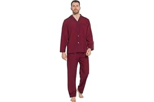 LORA DORA Pyjama Traditionnel Homme Strong Souls 2 Pièces
