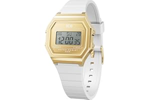 ICE-WATCH - Ice Digit Retro - Montre pour Femme avec Bracelet en Plastique (Small)