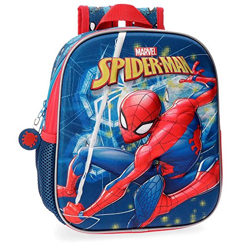 Preisvergleich Produktbild Kindergartenrucksack 3D-Effekt 25 cm Spiderman Neo