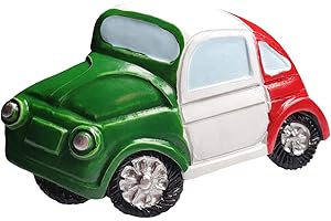 WORLD TRADE Magnete 3D per Frigorifero Vintage 500 Bandiera Italia, Calamita Frigo, Decorazione Scooter 3D per Lavagna Magnetica, Casa e Cucina, Ufficio