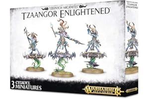 Games Workshop Warhammer AoS - Tzeentch Arcanites Tzaangor Enlightened 99120201064 Noir