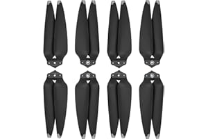 Tosiicop 4 Pairs Propellers for DJI Air 3/Air 3S Replacement Prop Blades 8747F Low Noise Wings Accessories for DJI Mavic Air 3/Air 3S Drone Accessories Silver