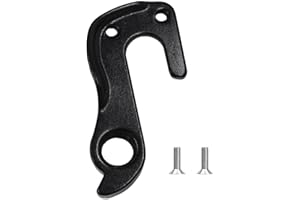 TERCHPILET Derailleur Hanger 409/GH-165 Compatible with Cube Part# 10148 – Fits Reaction, Access, Aim, Acid, Touring, Kathmandu, Nature, Nuride – Aluminum Alloy Replacement Rear Dropout – Includes Bolts