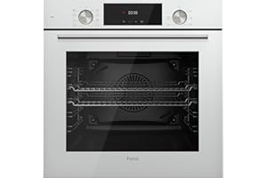 Ferre QXDMD 642 CB - 60cm Electric Built-in Oven - Net 73 L - FryArt Turbo Fan & Turbo Resistant & Grill Resistant - White