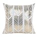Produktbild HUYURI Minimalismus Goldfolie Druckkissenbezug Sofa Taille Wurf Kissenbezug Wohnkultur