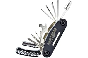 myBESTbike - Kit de herramientas de reparación para bicicletas 21 en 1, multifunción, plegable, herramienta de bolsillo para bicicleta