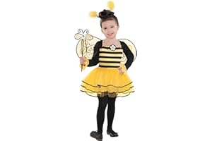 Amscan - Kostium dziecięcy baletnica, pszczoła, kostium zwierzęcia, sukienka, karnawał, impreza tematyczna, bal przebierańców