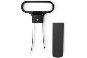 Koala Spain Sacacorchos de Láminas para Vinos Viejos, Todo Negro