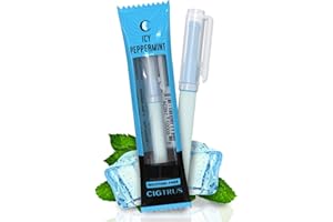 Cigtrus Tobacco-Free, Nicotine-Free Smokeless Air Inhaler - Non-Electric | Oral Fixation Relief Aid | Habit Replacing Breathing Stick (Blue)