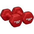 METIS Neoprene Hex Dumbbells | Essential Home & Gym Workouts with Colour-Coded Weights – Available in 17 Weight Options