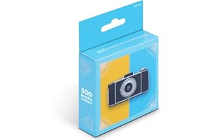 HAGOT 500 st fotohörn genomskinliga, självhäftande fotohörn för gör-det-själv-hantverk bildhörn för montering, album, klippbo