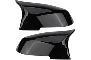 GEGONG 1 paio copri specchietto retrovisore copri specchietto retrovisore adatto per 220i 328i 420i F20 F21 F22 F30 F32 F33 F36 X1 E84 più stili tra cui scegliere (Glossy Black)